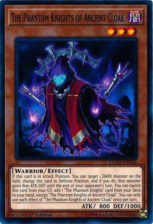 The Phantom Knights of Ancient Cloak - LEHD-ENC01 - Common 1st Edition-Cherry Collectables