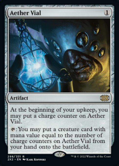 Aether Vial 298 /331 - Rare Double Masters 2022