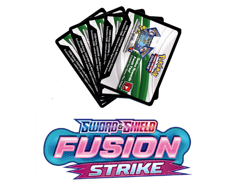 Pokémon Fusion Strike PTCGO Codes Lot of 36 (Pre Order Nov 26)