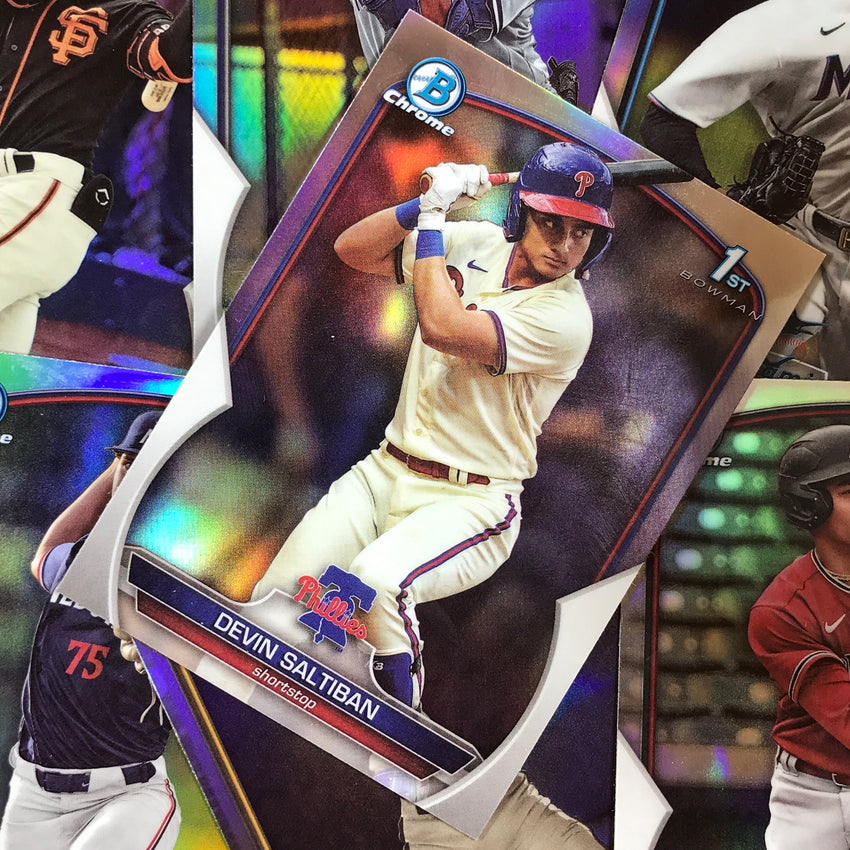 2023 Bowman Draft MLB DRUW JONES Base Chrome Refractor #4
