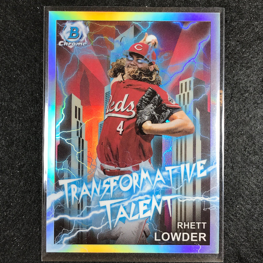 2023 Bowman Draft Mlb Rhett Lowder Transformative Talent Refractor 39/250