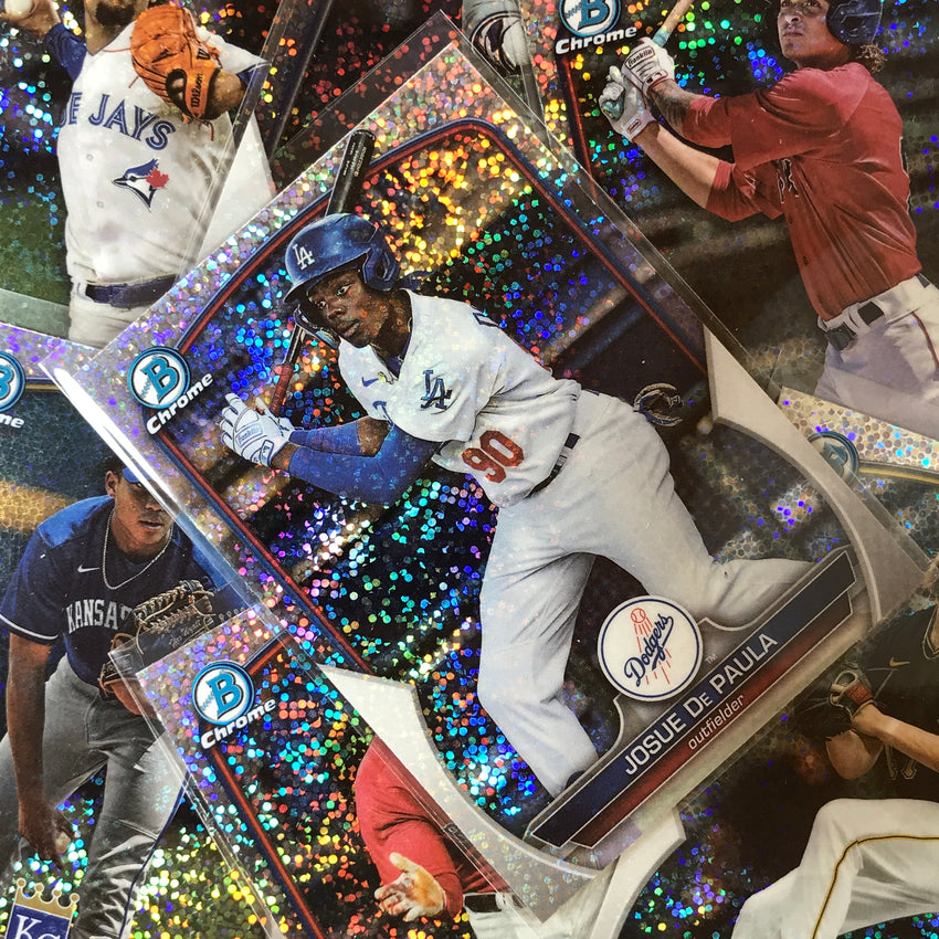 2023 Bowman Draft MLB JUARON WATTS-BROWN 1st Bowman Chrome Base Sparkle #113
