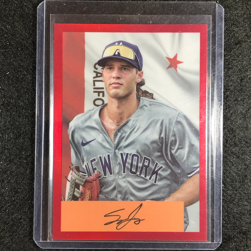 2023 Bowman Draft Mlb Spencer Jones Bowman 1954 Flag Variation Base 6/54