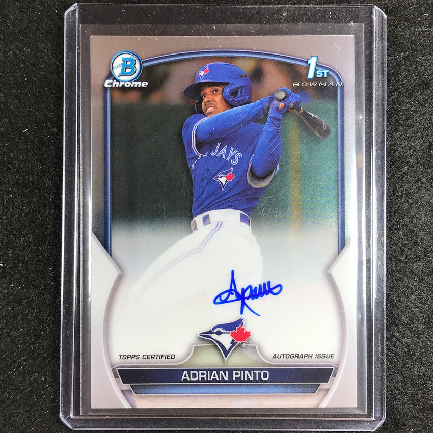 2023 Bowman Draft MLB ADRIAN PINTO 1st Bowman Chrome Prospect Auto #API