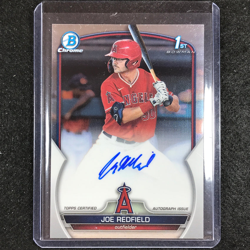 2023 Bowman Draft MLB JOE REDFIELD 1st Bowman Chrome Prospect Auto #JRE