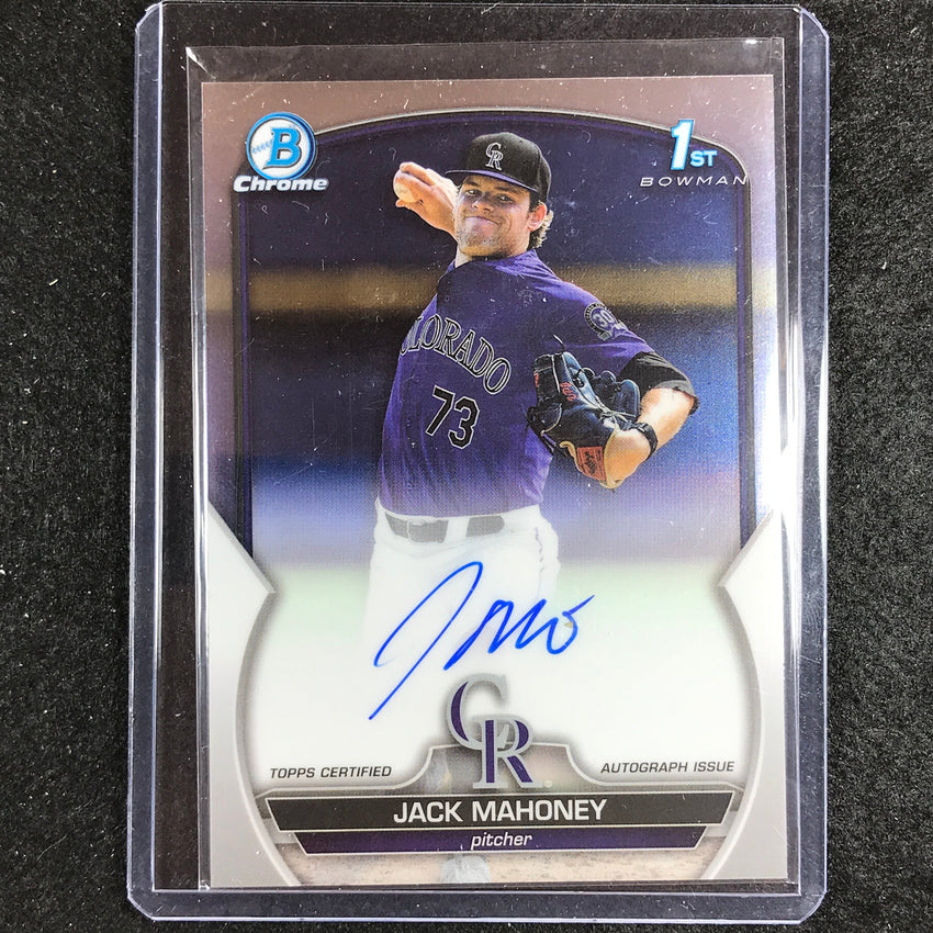 2023 Bowman Draft MLB JACK MAHONEY 1st Bowman Chrome Prospect Auto #JM