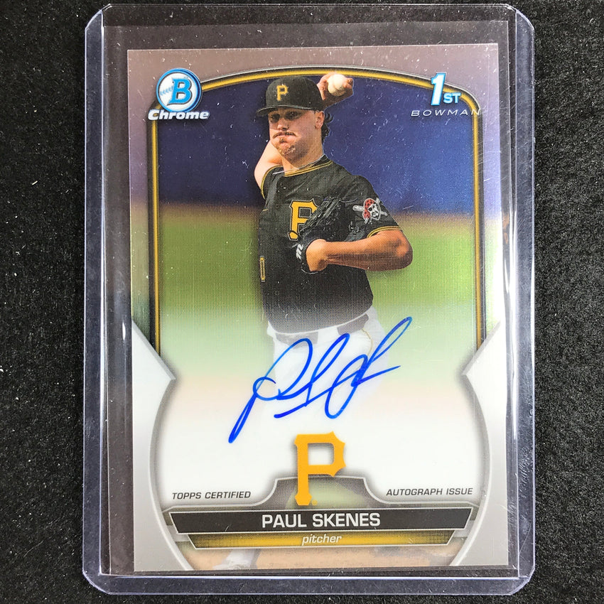 2023 Bowman Draft Mlb Paul Skenes 1st Bowman Chrome Prospect Auto No Ps