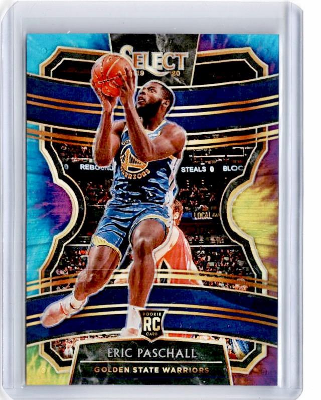 2019-20 Select ERIC PASCHALL Tie Dye Rookie 9/25 Concourse-Cherry Collectables