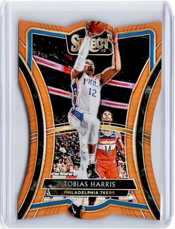 2019-20 Select TOBIAS HARRIS Orange Prizm /65 Die Cut #139-Cherry Collectables