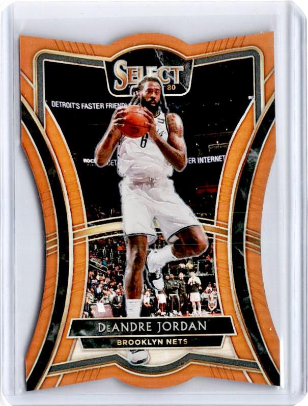 2019-20 Select DEANDRE JORDAN Orange Prizm /65 Die Cut #146-Cherry Collectables