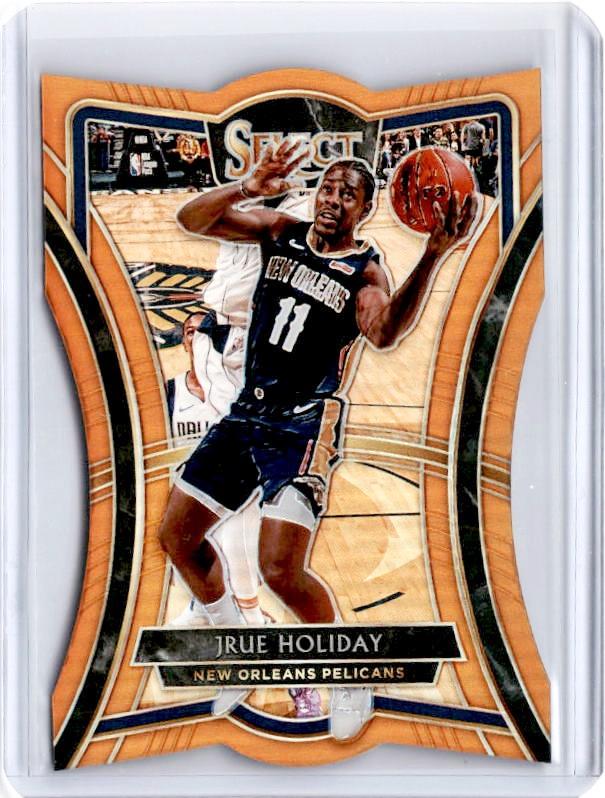 2019-20 Select JRUE HOLIDAY Orange Prizm /65 Die Cut #151-Cherry Collectables