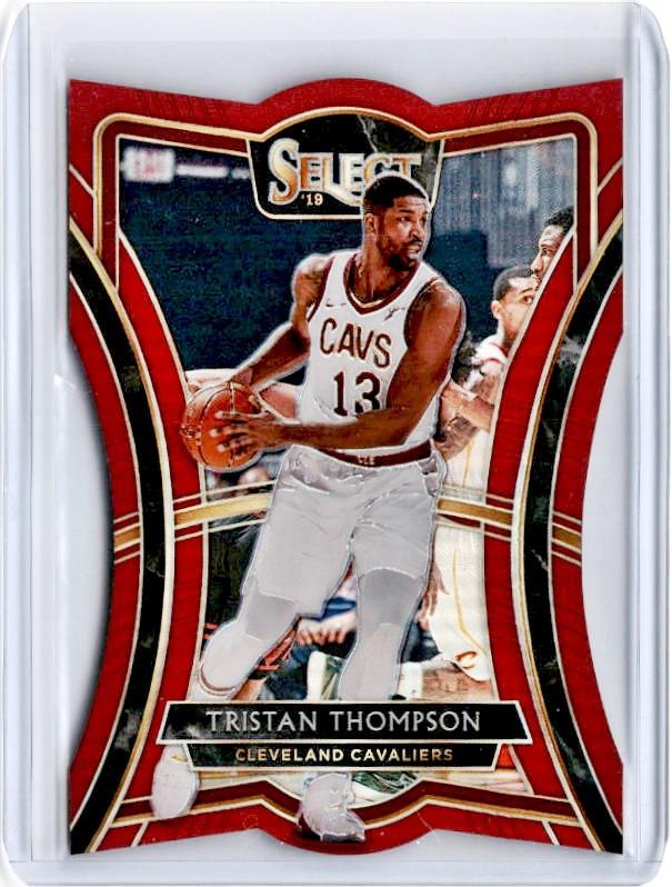 2019-20 Select TRISATAN THOMPSON Red Prizm /175 Die Cut #159-Cherry Collectables