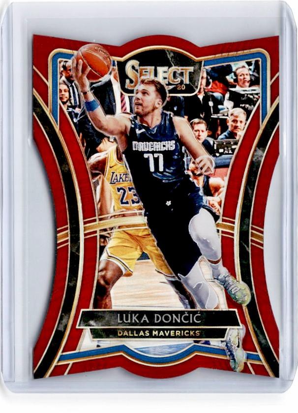 2019-20 Select LUKA DONCIC Red Prizm /175 Die Cut #193-Cherry Collectables