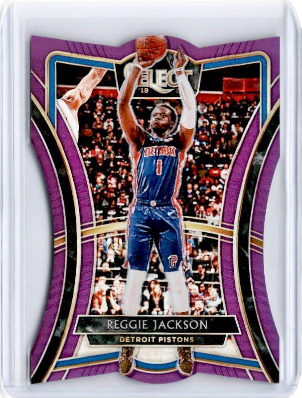 2019-20 Select REGGIE JACKSON Purple Prizm /99 Die Cut #137-Cherry Collectables