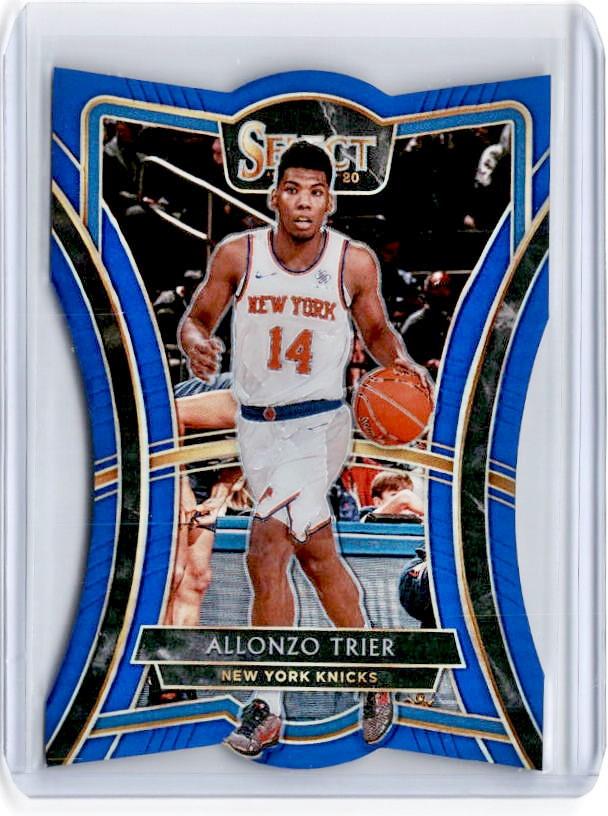 2019-20 Select ALLONZO TRIER Blue Prizm /249 Die Cut #122-Cherry Collectables