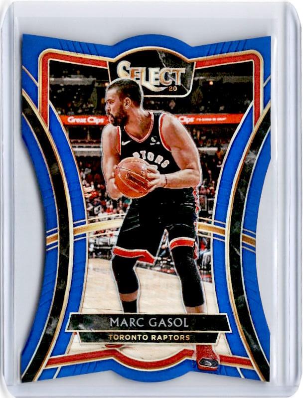 2019-20 Select MARC GASOL Blue Prizm /249 Die Cut #135-Cherry Collectables