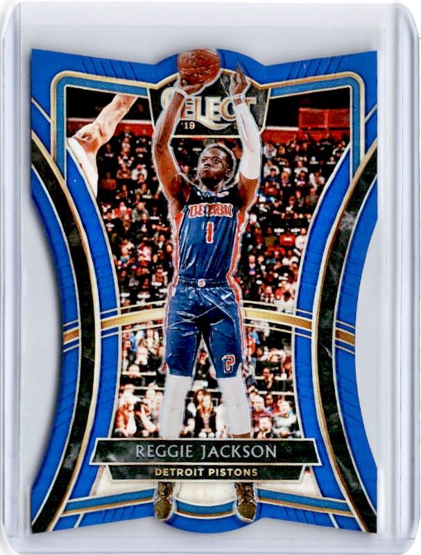 2019-20 Select REGGIE JACKSON Blue Prizm /249 Die Cut #137-Cherry Collectables