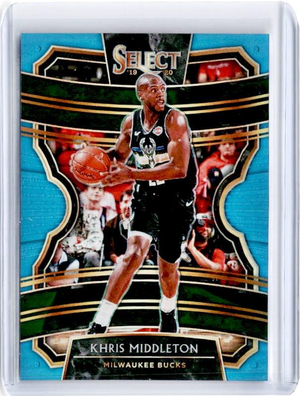 2019-20 Select KHRIS MIDDLETON Light Blue Prizm /299 #95-Cherry Collectables