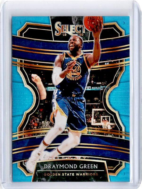 2019-20 Select DRAYMOND GREEN Light Blue Prizm /299 #100-Cherry Collectables
