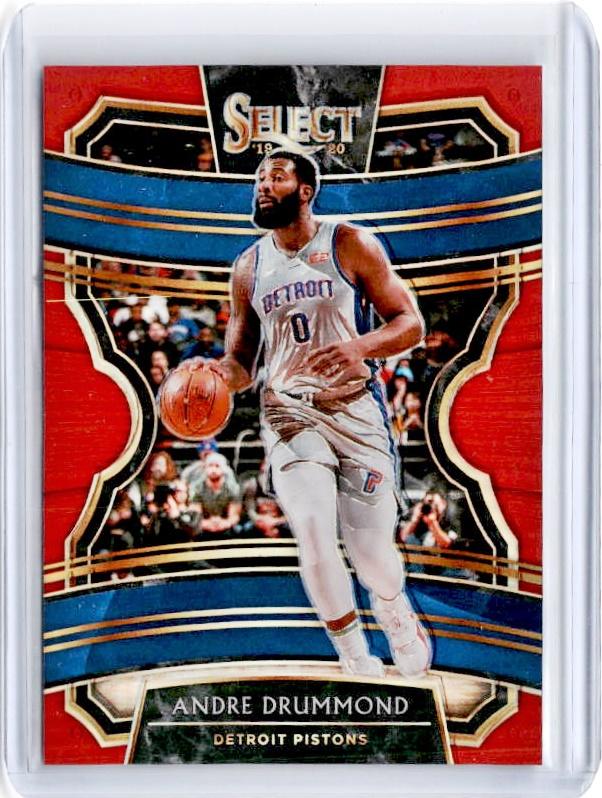 2019-20 Select ANDRE DRUMMOND JR Red Prizm /199 #16-Cherry Collectables