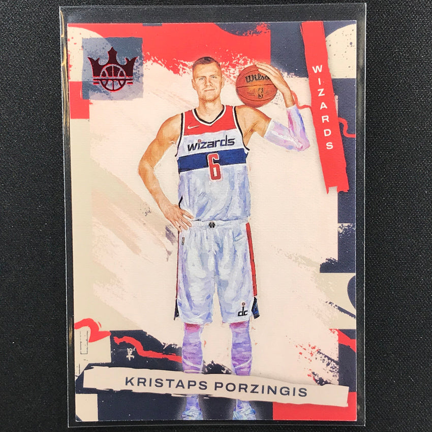 2021-22 Court Kings Kristaps Porzingis Ruby 12/149