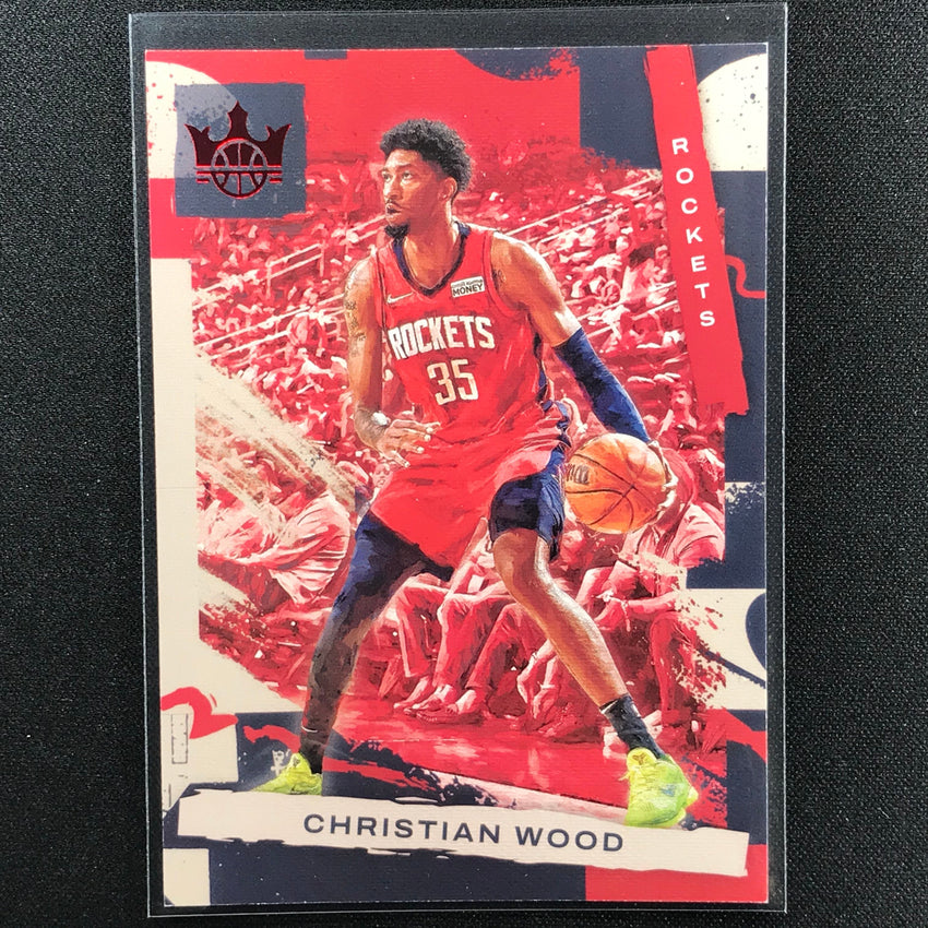 2021-22 Court Kings Christian Wood Ruby 5/149