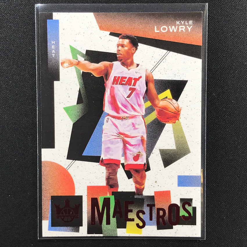 2021-22 Court Kings Kyle Lowry Maestros Ruby 115/149
