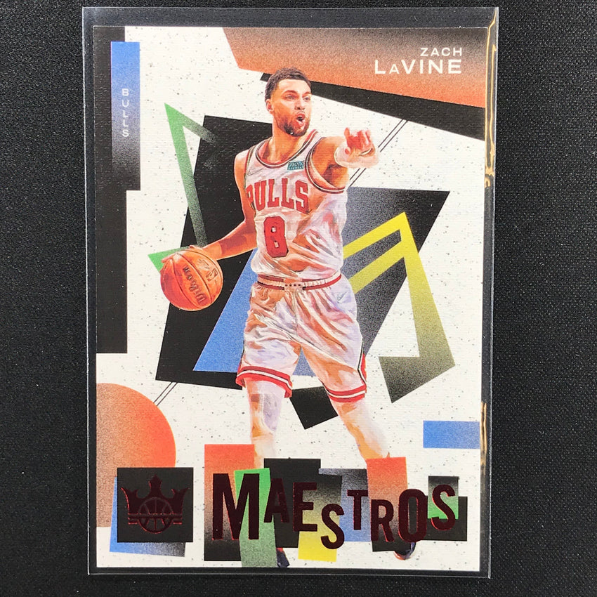 2021-22 Court Kings Zach Lavine Maestros Ruby 18/149