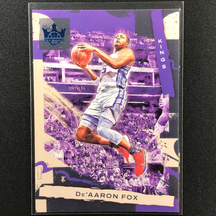 2021-22 Court Kings Deaaron Fox Amethyst 81/99