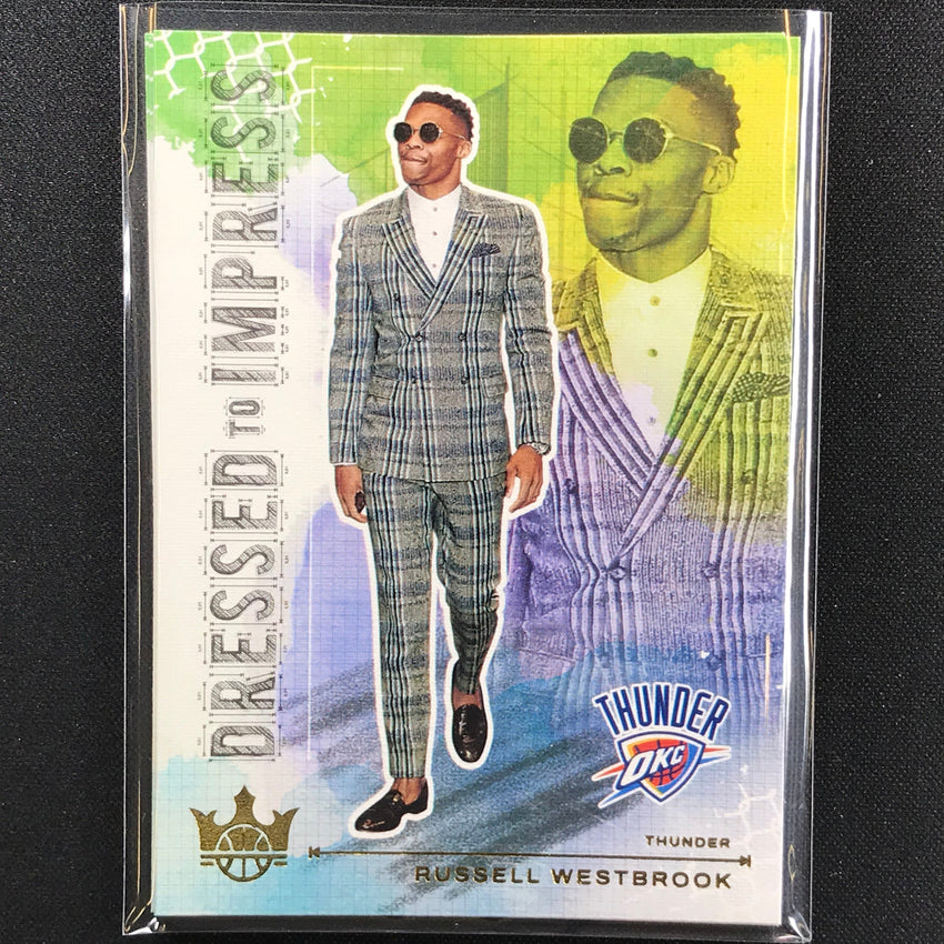 2021-22 Court Kings RUSSELL WESTBROOK Dressed to Impress #3