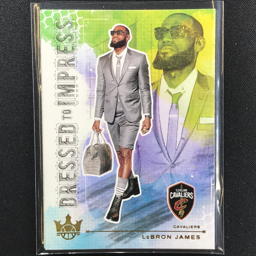 2021-22 Court Kings Lebron James Dressed To Impress No 4 – Cherry Collectables