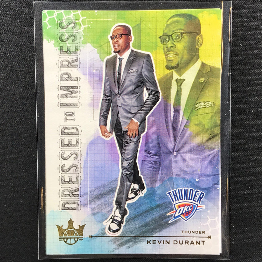 2021-22 Court Kings Kevin Durant Dressed To Impress No 5
