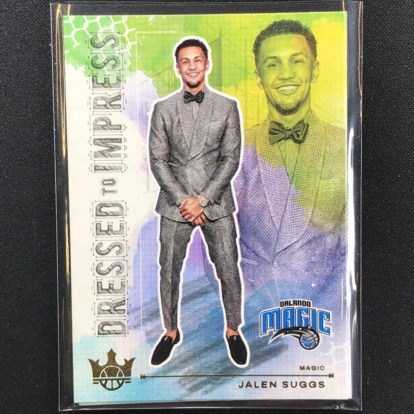 2021-22 Court Kings JALEN SUGGS Dressed to Impress Rookie #9