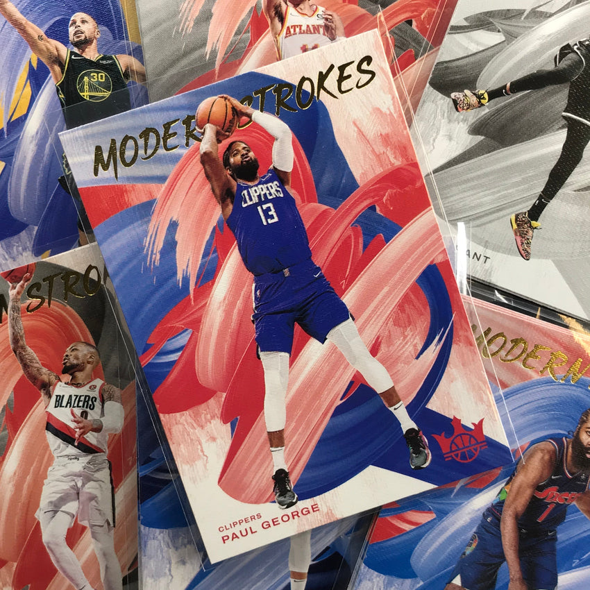 2021-22 Court Kings Klay Thompson Modern Strokes No 3