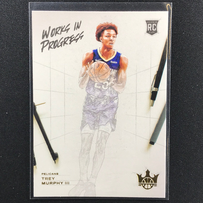 2021-22 Court Kings Trey Murphy Iii Works In Progress Rookie No 16
