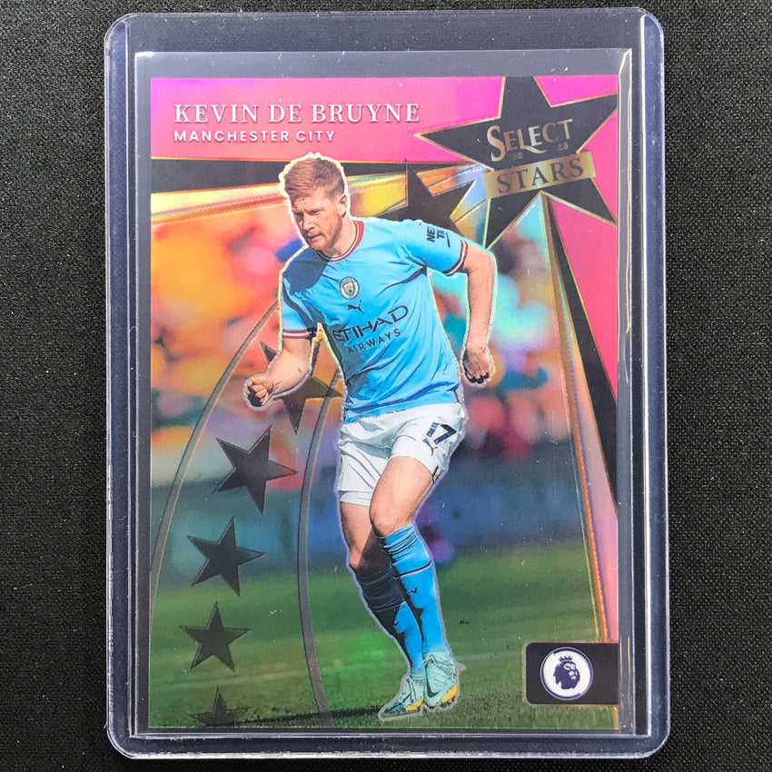 2022-23 Select Epl Kevin De Bruyne Select Stars Pink 22/25