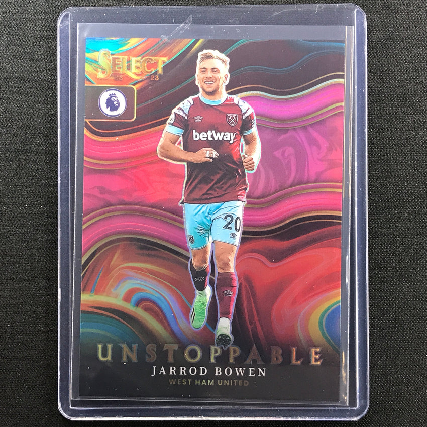 2022-23 Select Epl Jarrod Bowen Unstoppable Pink 13/25