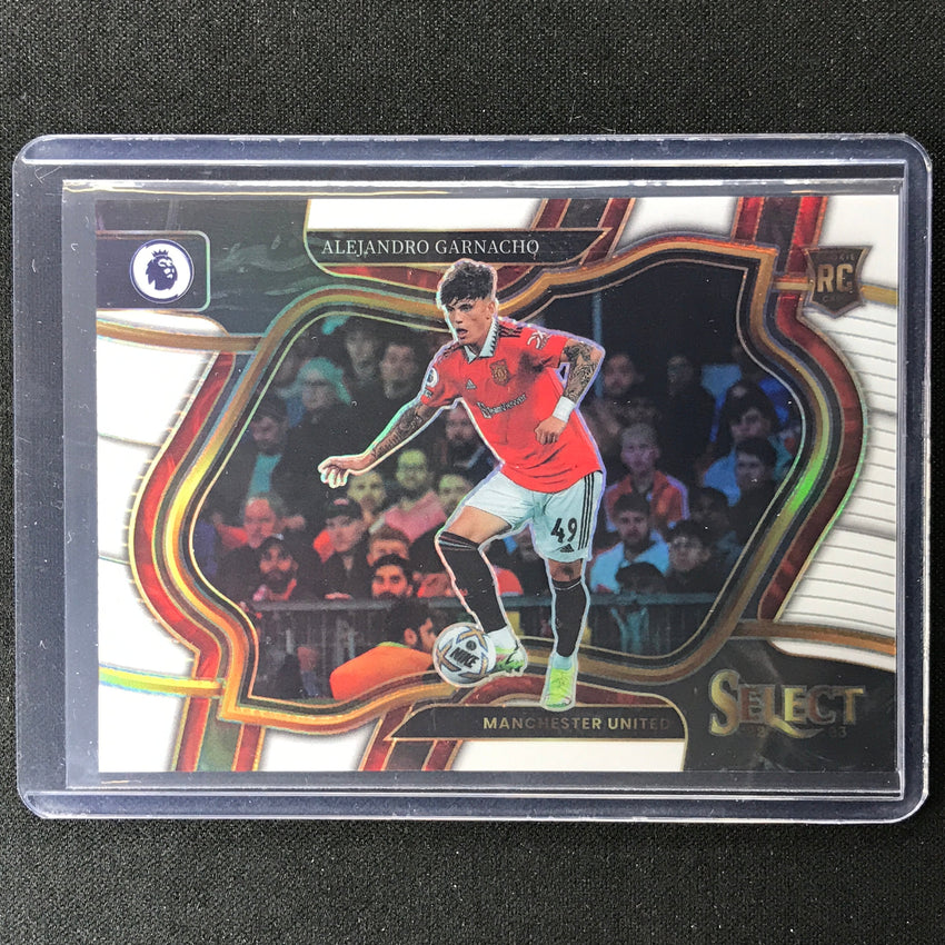 2022-23 Select Epl Alejandro Garnacho Field Level Rookie White 12/20