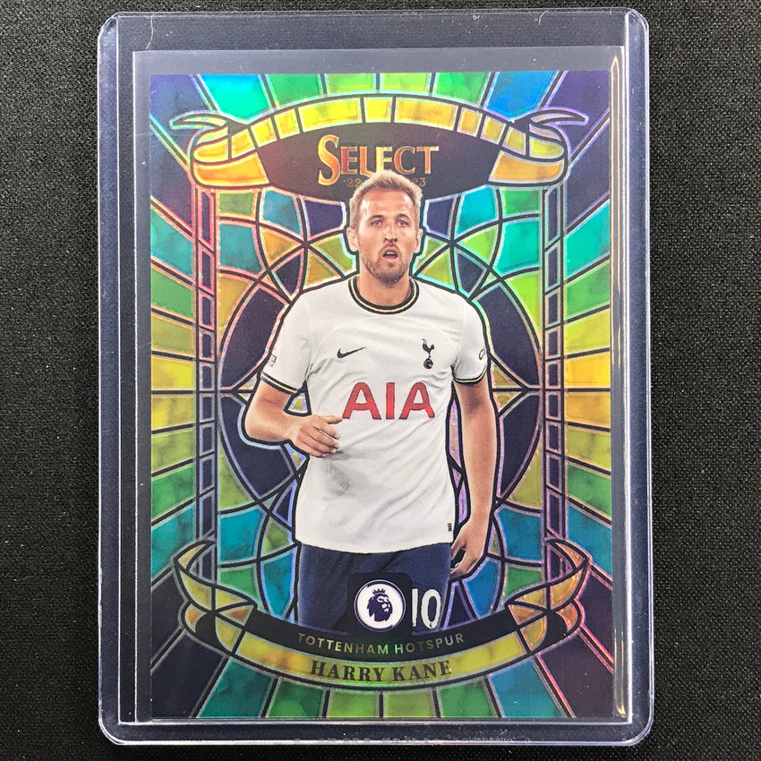2022-23 Select EPL HARRY KANE Stained Glass Prizm SSP #16