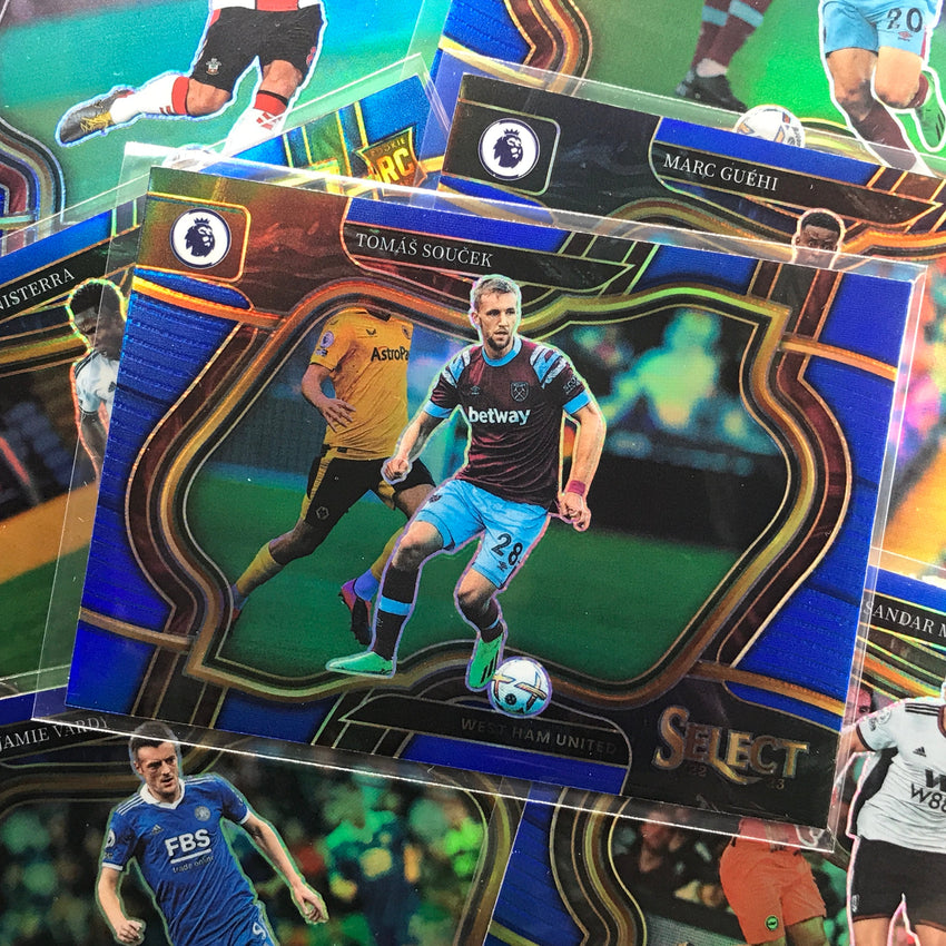 2022-23 Select Epl Tomas Soucek Field Level Blue No 243