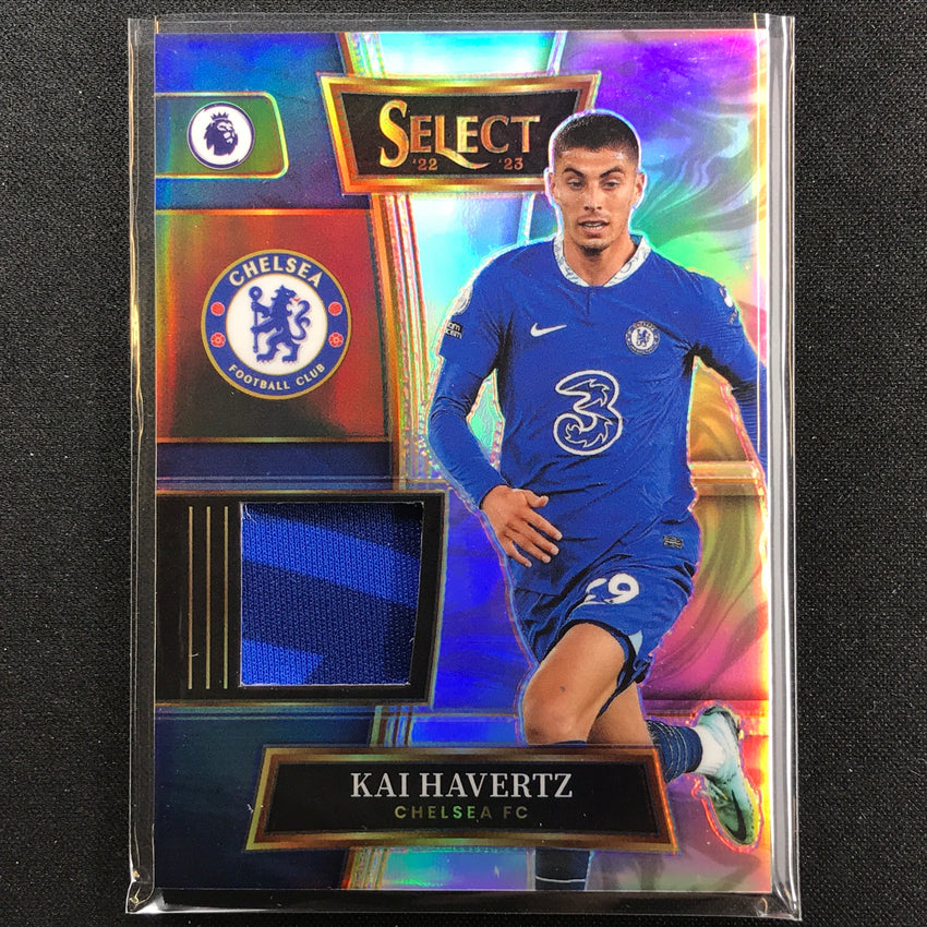 2022-23 Select Epl Kai Havertz Select Swatches Relic Silver Prizm No Kai