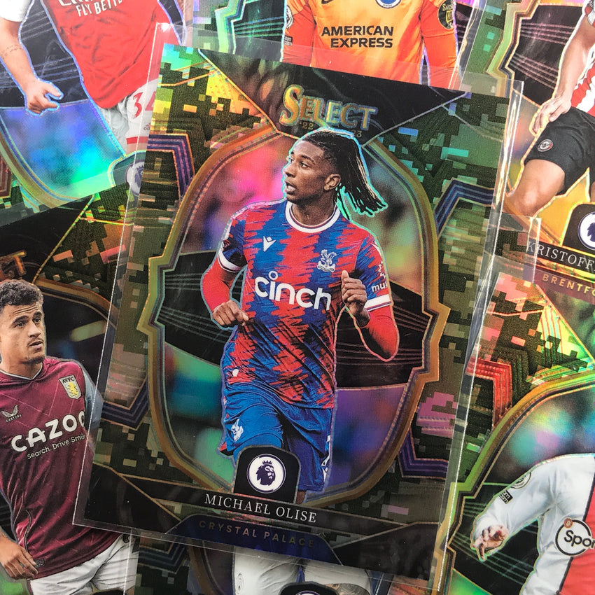 2022-23 Select EPL MARCOS SENESI Terrace Rookie Camo /225 #3