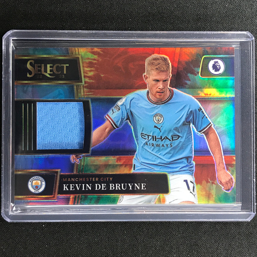 2022-23 Select Epl Kevin De Bruyne Select Memorabilia Relic Tie-dye 8/25
