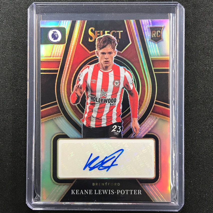 2022-23 Select EPL KEANE LEWIS-POTTER Select Signatures Rookie Auto Silver #KLP