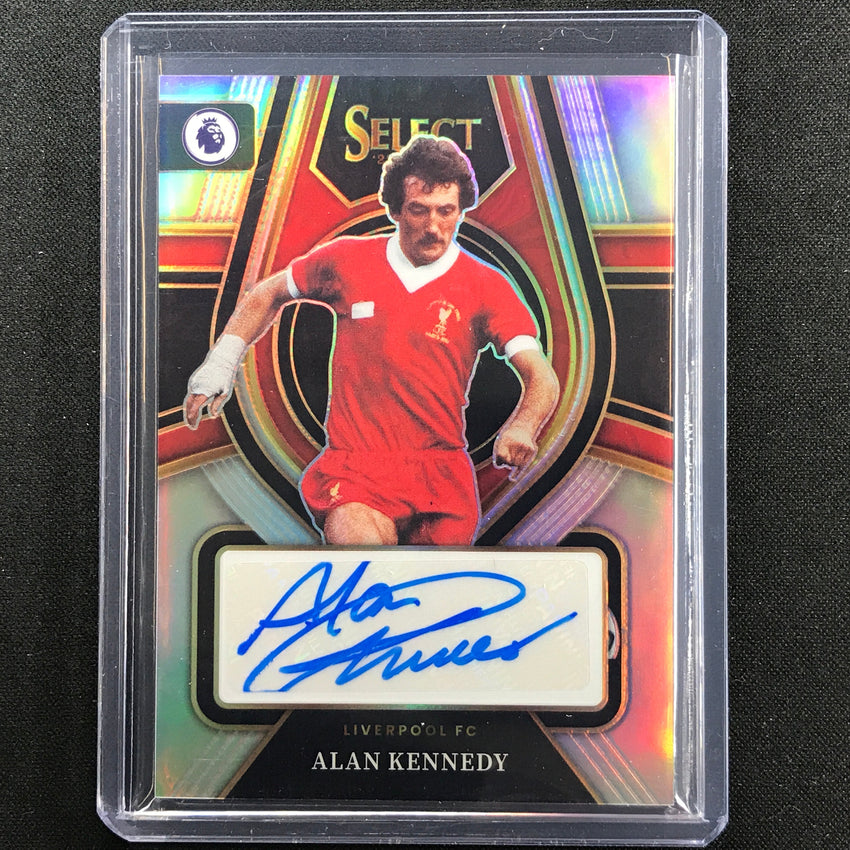 2022-23 Select Epl Alan Kennedy Select Signatures Auto Silver Prizm No Alk
