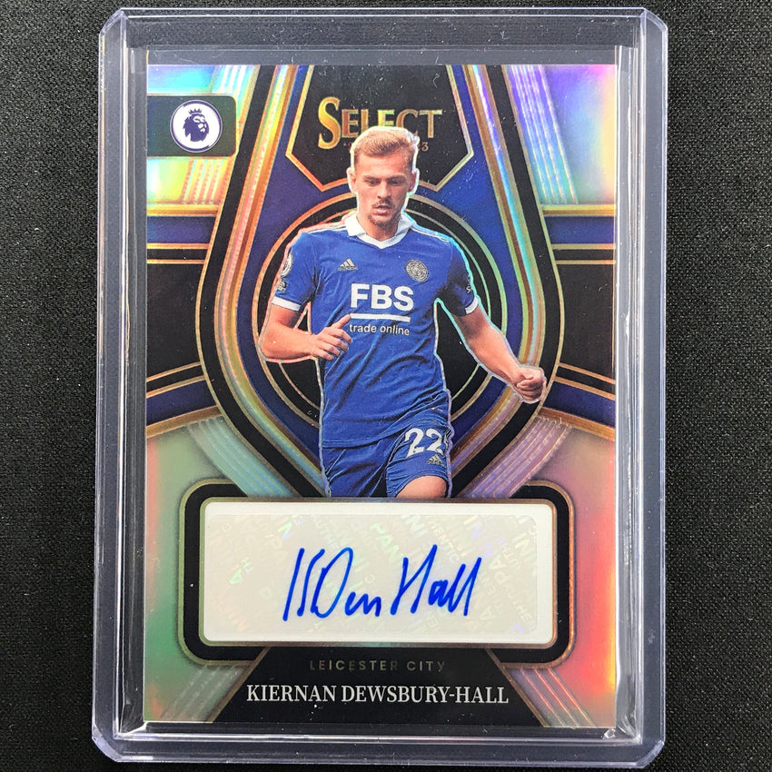 2022-23 Select Epl Kiernan Dewsbury-hall Select Signatures Auto Silver Prizm Kdh