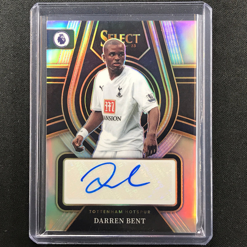 2022-23 Select Epl Darren Bent Select Signatures Auto Silver Prizm No Dbt