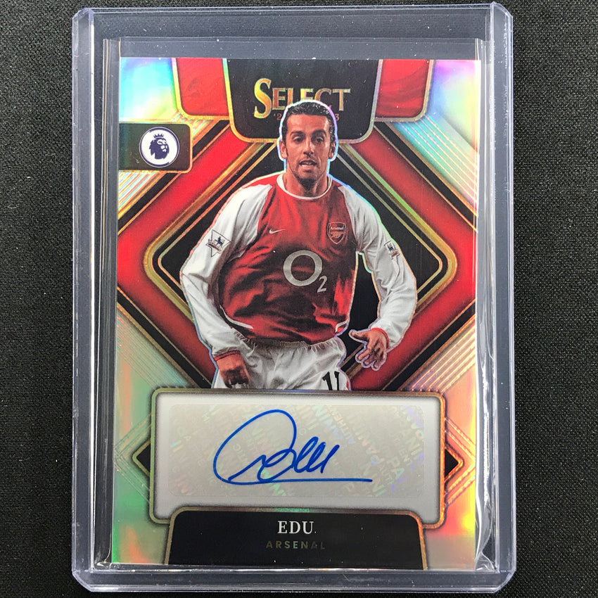 2022-23 Select EPL EDU Signatures Auto Silver Prizm #EDU