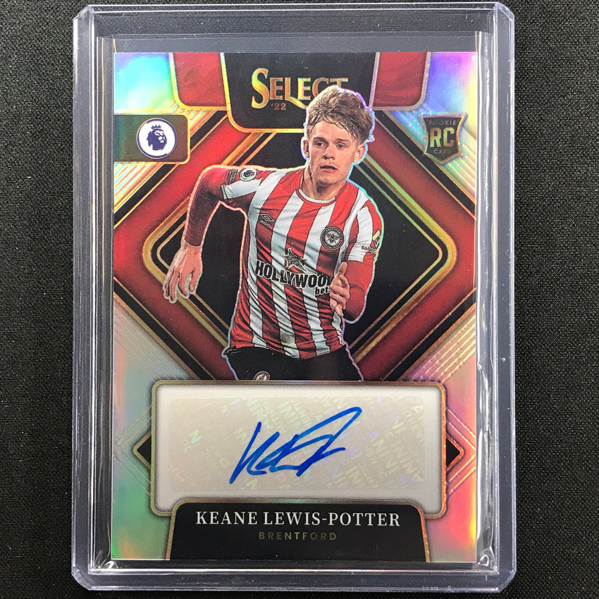 2022-23 Select EPL KEANE LEWIS-POTTER Signatures Rookie Auto Silver Prizm #KLP