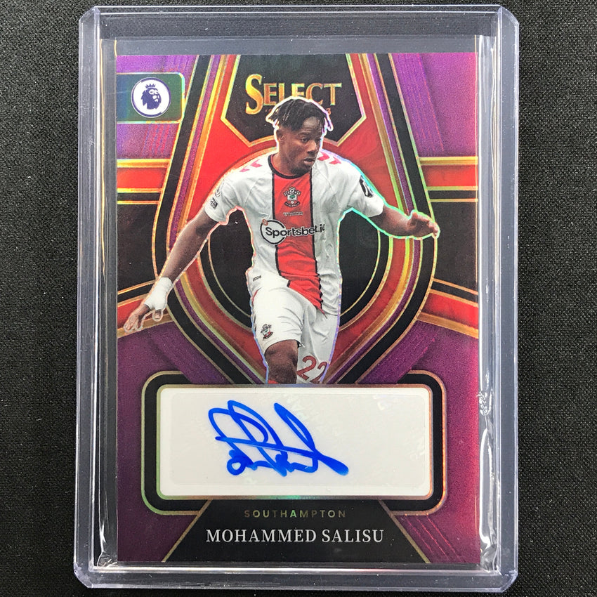 2022-23 Select Epl Mohammed Salisu Select Signatures Auto Purple 33/49